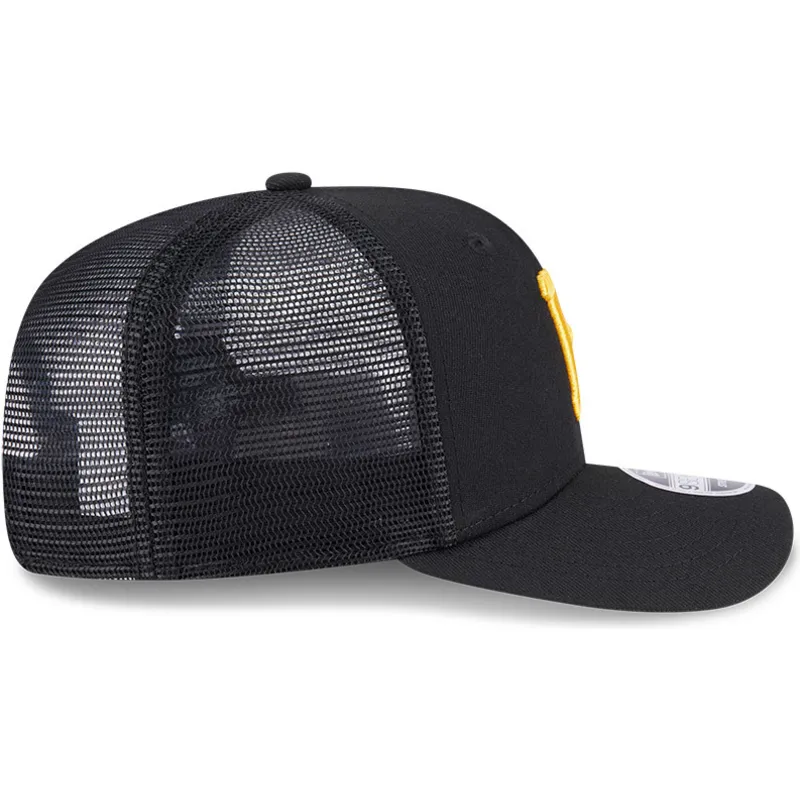 sort-9seventy-stretch-snap-evergreen-trucker-kasket-fra-pittsburgh-pirates-mlb-af-new-era