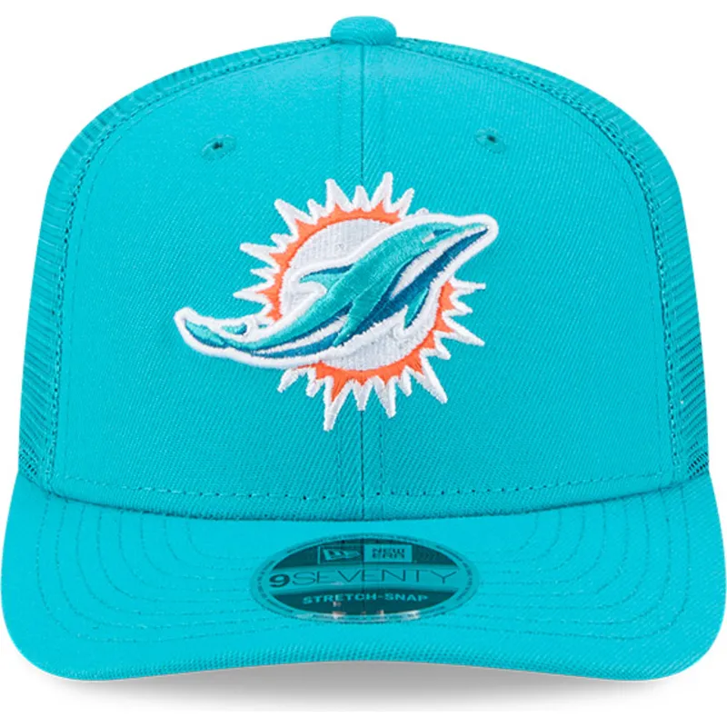bla-trucker-keps-9seventy-stretch-snap-evergreen-miami-dolphins-nfl-fran-new-era