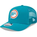 bla-trucker-keps-9seventy-stretch-snap-evergreen-helmet-fran-miami-dolphins-nfl-av-new-era