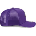 casquette-trucker-violette-9seventy-stretch-snap-evergreen-minnesota-vikings-nfl-new-era