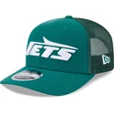 gron-trucker-kasket-9seventy-stretch-snap-evergreen-fra-new-york-jets-nfl-af-new-era