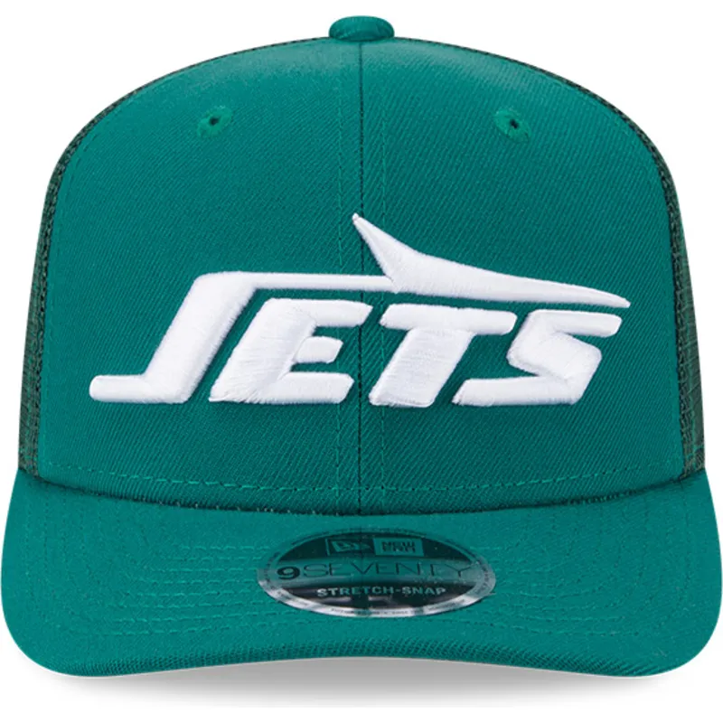 gron-trucker-kasket-9seventy-stretch-snap-evergreen-fra-new-york-jets-nfl-af-new-era
