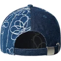 granatowa-zakrzywiona-czapka-z-regulacja-denim-mashup-medium-blue-floral-od-kangol