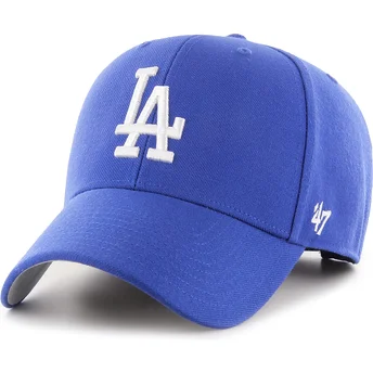 Cappellino curvo blu regolabile MVP dei Los Angeles Dodgers MLB di 47 Brand