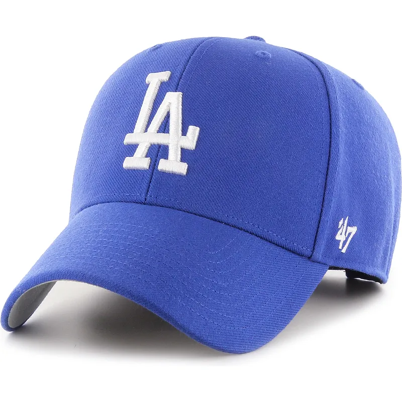 cappellino-curvo-blu-regolabile-mvp-dei-los-angeles-dodgers-mlb-di-47-brand