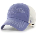casquette-trucker-bleue-clean-up-trailer-script-mesh-los-angeles-dodgers-mlb-47-brand
