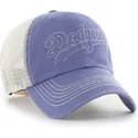 czapka-trucker-niebieska-clean-up-trailer-script-mesh-los-angeles-dodgers-mlb-od-47-brand