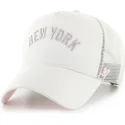 cappellino-trucker-beige-e-rosa-offside-dt-soft-glow-script-dei-new-york-yankees-mlb-di-47-brand