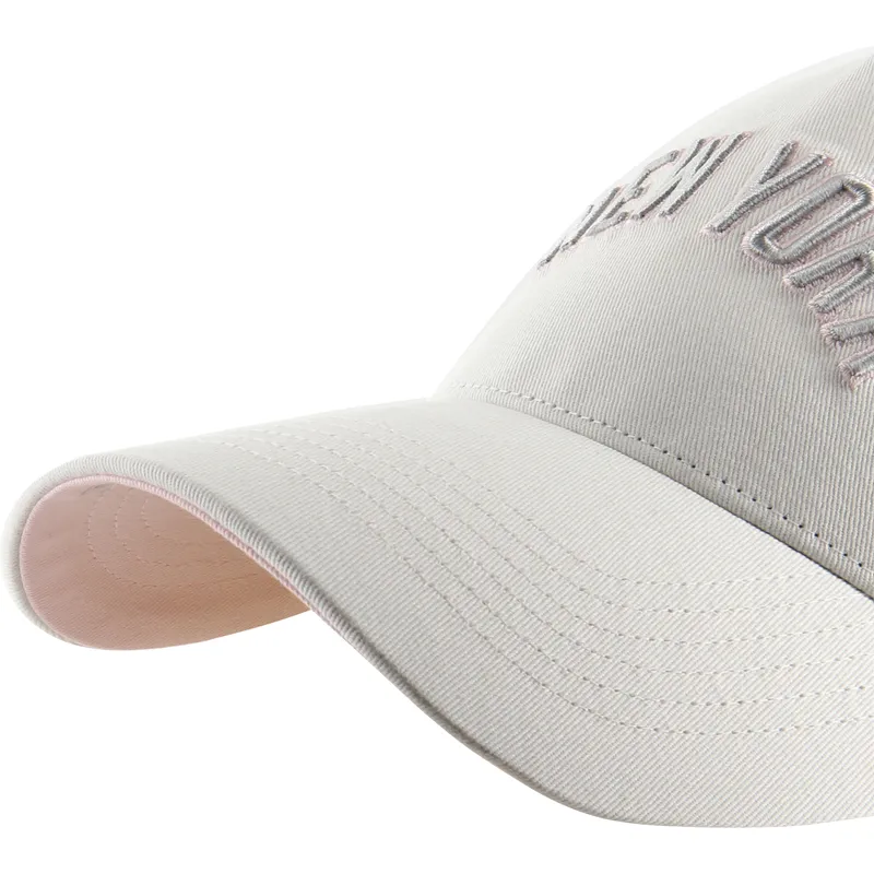cappellino-trucker-beige-e-rosa-offside-dt-soft-glow-script-dei-new-york-yankees-mlb-di-47-brand