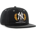 cappello-piatto-nero-snapback-captain-rl-keepsake-dei-new-york-yankees-mlb-di-47-brand