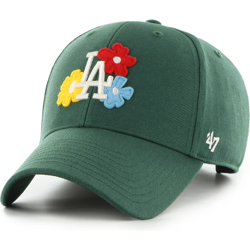 gorra-curva-verde-ajustable-mvp-gallery-de-los-angeles-dodgers-mlb-de-47-brand