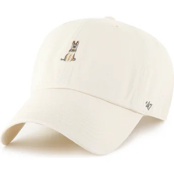Casquette courbée beige ajustable Clean Up Dog Base Runner Icon 47 Brand