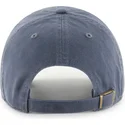 47-brand-curved-brim-dog-dad-phrase-clean-up-base-runner-icon-navy-blue-adjustable-cap