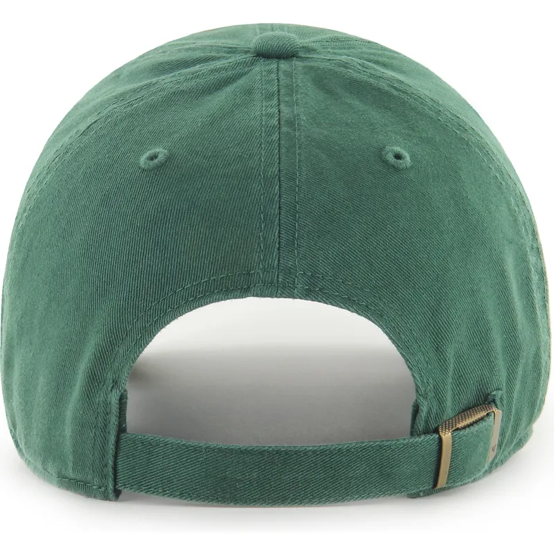 47-brand-curved-brim-brunch-hat-phrase-clean-up-base-runner-icon-green-adjustable-cap