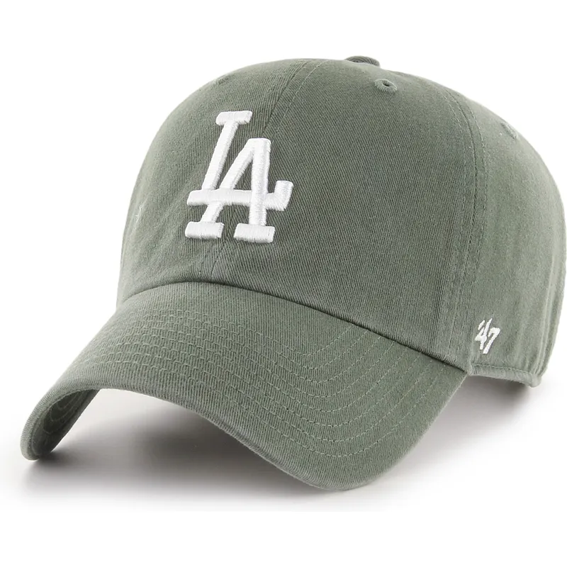 gron-justerbar-curved-kasket-clean-up-fra-los-angeles-dodgers-mlb-fra-47-brand