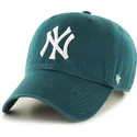 cappellino-curvo-verde-regolabile-clean-up-pacific-green-dei-new-york-yankees-mlb-di-47-brand