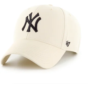 Cappellino curvo beige regolabile MVP Legend dei New York Yankees MLB di 47 Brand