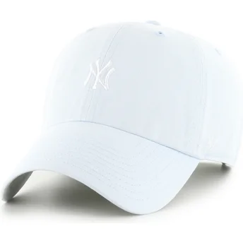 Casquette courbée bleue claire ajustable Clean Up Base Runner New York Yankees MLB 47 Brand