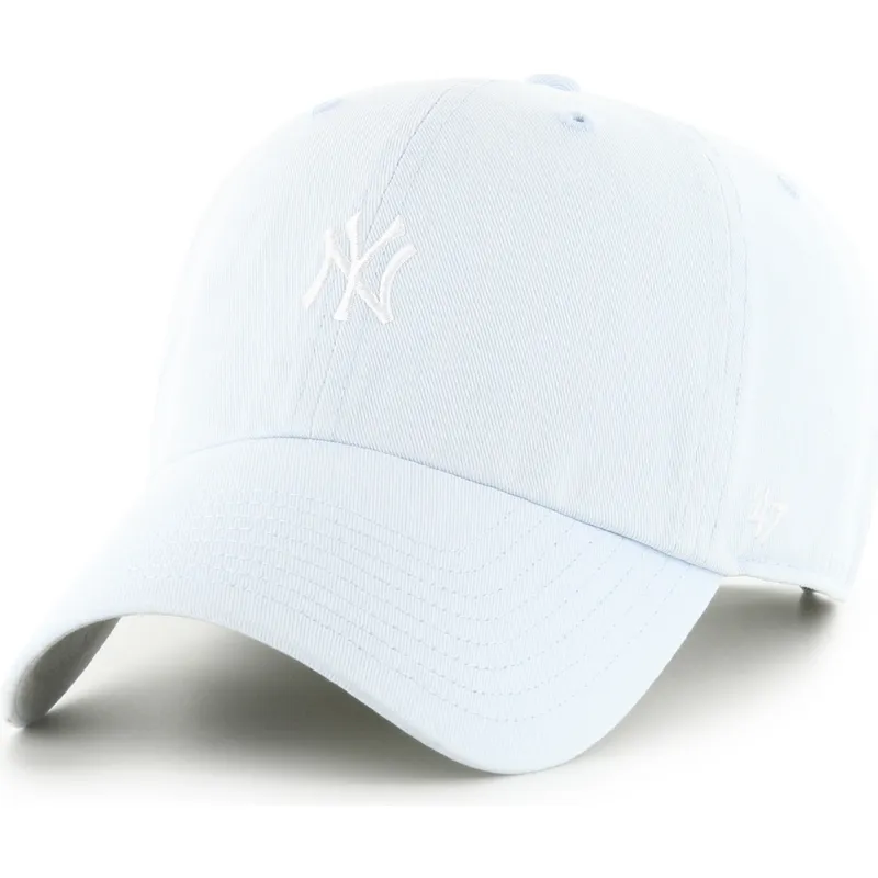 ljusbla-bojd-justerbar-keps-clean-up-base-runner-new-york-yankees-mlb-av-47-brand