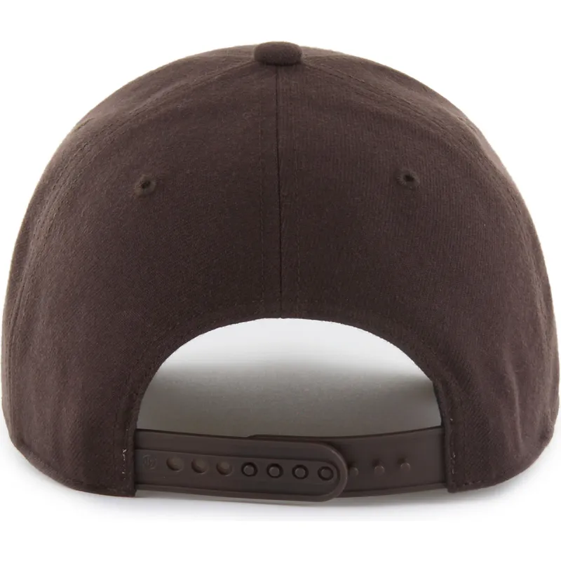 brun-buet-snapback-kasket-med-gront-mvp-logo-fra-new-york-yankees-mlb-fra-47-brand