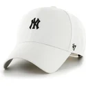 cappellino-curvo-beige-snapback-mvp-base-runner-dei-new-york-yankees-mlb-di-47-brand