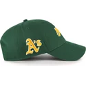 zielona-regulowana-czapka-z-zakrzywionym-daszkiem-mvp-ballpark-script-shot-oakland-athletics-mlb-od-47-brand