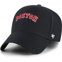 cappellino-curvo-blu-marino-regolabile-mvp-ballpark-script-shot-dei-boston-red-sox-mlb-di-47-brand