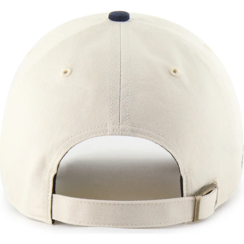 cappellino-curvo-beige-e-blu-marino-regolabile-clean-up-base-runner-sure-shot-two-tone-dei-new-york-yankees-mlb-di-47-brand