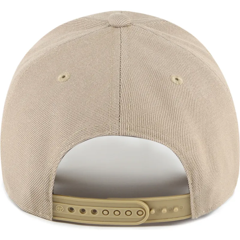 khaki-buet-kasket-snapback-med-khaki-mvp-logo-fra-new-york-yankees-mlb-fra-47-brand
