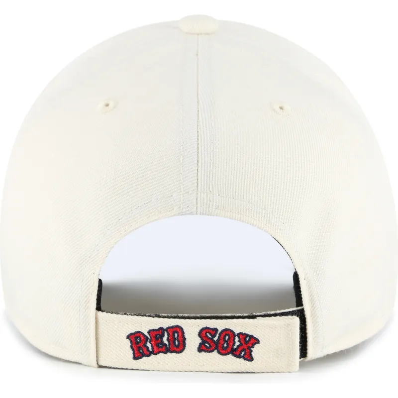 gorra-curva-beige-y-azul-marino-ajustable-mvp-two-tone-de-boston-red-sox-mlb-de-47-brand