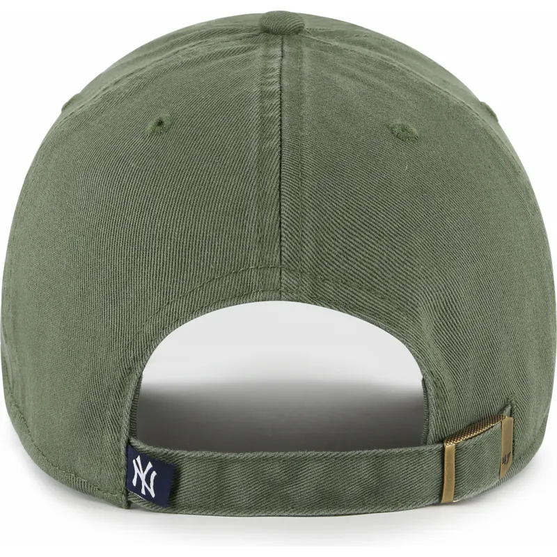 gron-justerbar-curved-kasket-med-gront-clean-up-logo-fra-new-york-yankees-mlb-af-47-brand