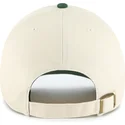 casquette-courbee-beige-et-verte-ajustable-clean-up-base-runner-sure-shot-two-tone-mlb-47-brand
