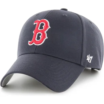 Cappellino curvo blu marino regolabile MVP dei Boston Red Sox MLB di 47 Brand