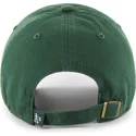 grune-verstellbare-curved-cap-clean-up-von-oakland-athletics-mlb-von-47-brand