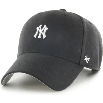 Cappellino curvo nero snapback MVP Base Runner dei New York Yankees MLB di 47 Brand