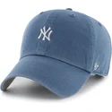 cappellino-curvo-blu-regolabile-clean-up-base-runner-dei-new-york-yankees-mlb-di-47-brand