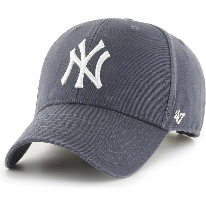 marineblaue-verstellbare-gebogene-kappe-mvp-vintage-der-new-york-yankees-mlb-von-47-brand