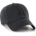 cappellino-curvo-nero-regolabile-con-logo-nero-clean-up-dei-new-york-yankees-mlb-di-47-brand