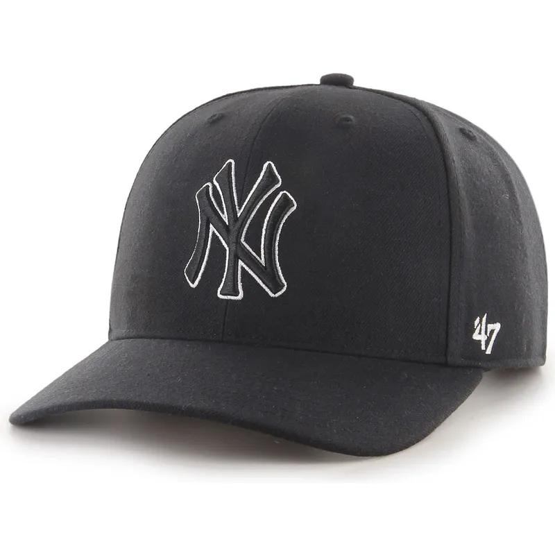 czarna-czapka-z-daszkiem-snapback-z-czarnym-logo-outline-mvp-dp-cold-zone-new-york-yankees-mlb-od-47-brand