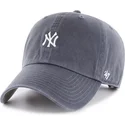cappellino-curvo-blu-marino-regolabile-clean-up-base-runner-vintage-dei-new-york-yankees-mlb-di-47-brand