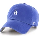 niebieska-regulowana-czapka-z-zakrzywionym-daszkiem-clean-up-base-runner-los-angeles-dodgers-mlb-od-47-brand