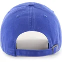 blaue-verstellbare-curved-cap-clean-up-base-runner-der-los-angeles-dodgers-mlb-von-47-brand