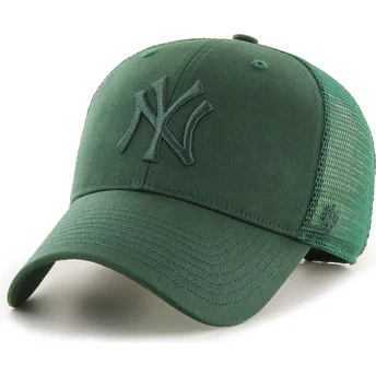 Cappellino trucker verde con logo verde MVP Branson dei New York Yankees MLB di 47 Brand