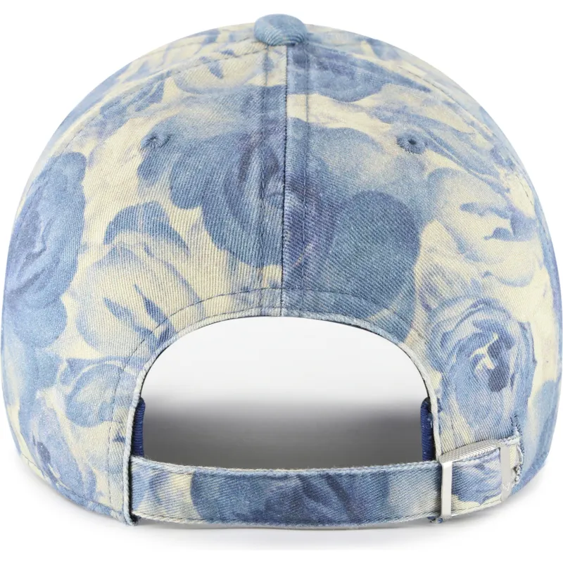 cappellino-curvo-blu-regolabile-clean-up-gardenia-dei-new-york-yankees-mlb-di-47-brand