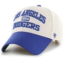 cappellino-curvo-beige-e-blu-regolabile-mvp-broke-line-dei-los-angeles-dodgers-mlb-di-47-brand