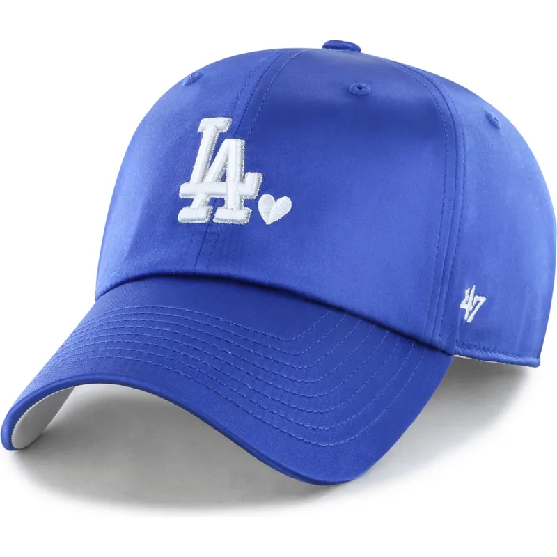 niebieska-regulowana-czapka-z-daszkiem-clean-up-with-love-los-angeles-dodgers-mlb-od-47-brand