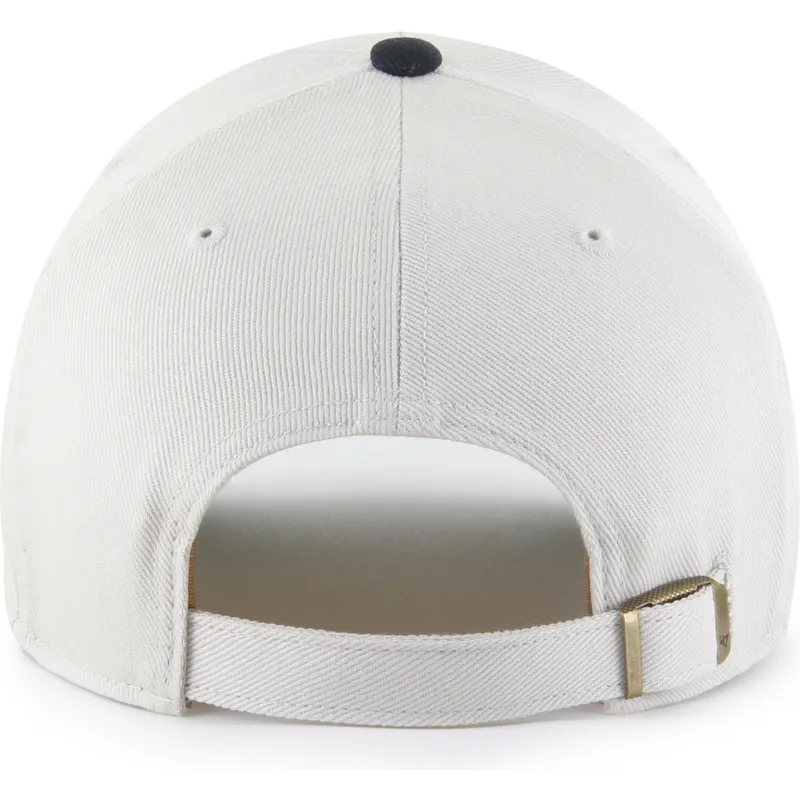buet-beige-og-marinebla-justerbar-kasket-mvp-broke-line-fra-new-york-yankees-mlb-fra-47-brand