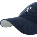 marinebla-buet-kasket-justerbar-clean-up-cord-base-runner-fra-new-york-yankees-mlb-af-47-brand