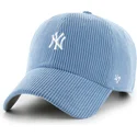 bla-justerbar-buet-kasket-clean-up-cord-base-runner-fra-new-york-yankees-mlb-fra-47-brand