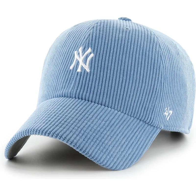 cappellino-curvo-blu-regolabile-clean-up-cord-base-runner-dei-new-york-yankees-mlb-di-47-brand
